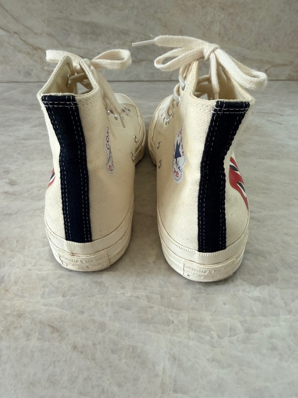 Comme des Garcons Play x Converse Chuck Taylor high-top sneakers - Picture 4 of 4